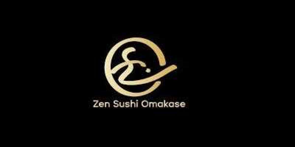 Intimate omakase sushi counter